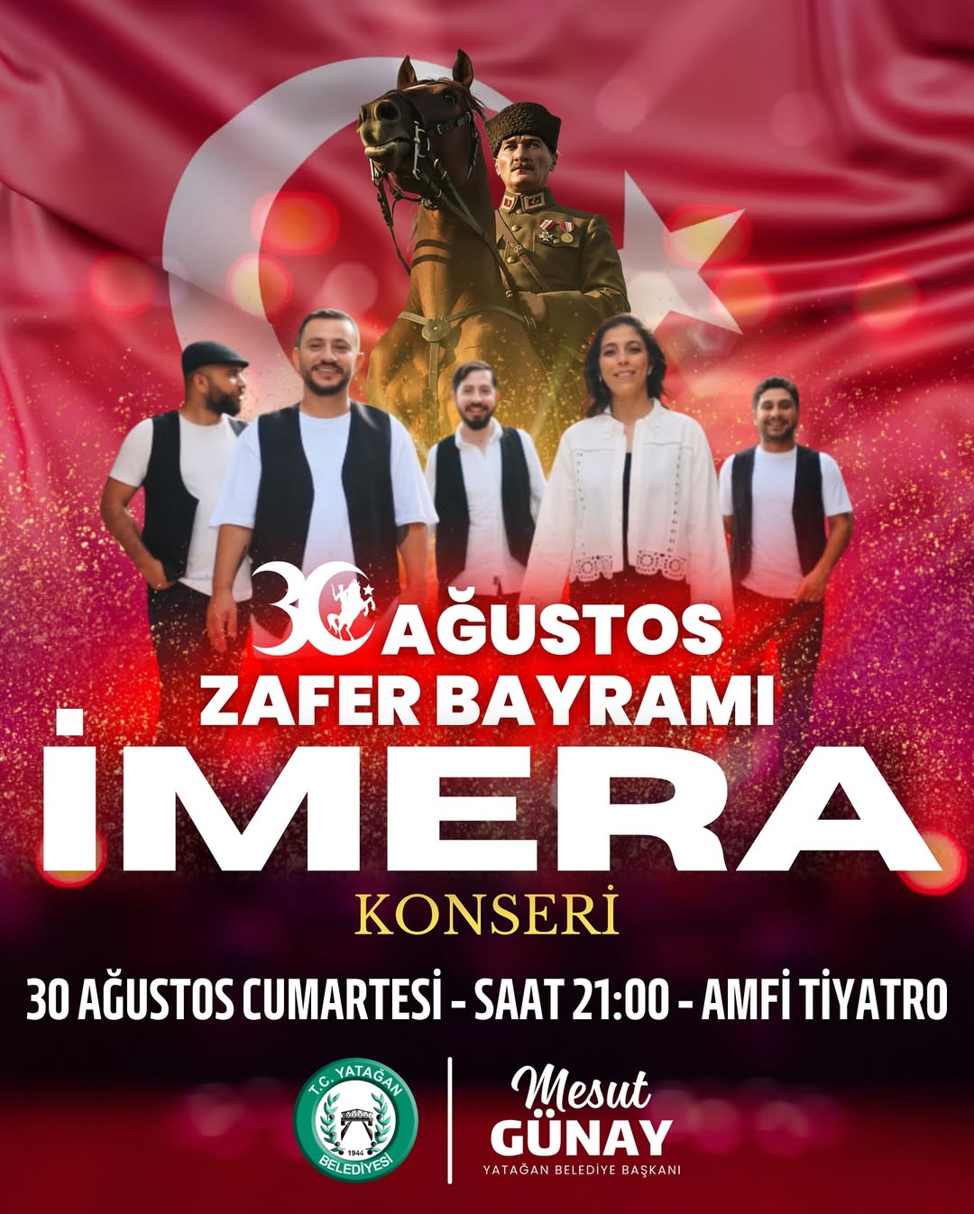 Yatağan, 30 Ağustos Zafer Bayramı'nı Coşkuyla Kutlayacak