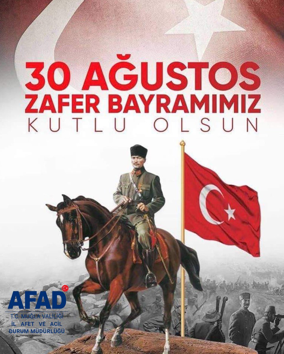 30 Ağustos Zafer Bayramı Muğla'da Anıldı