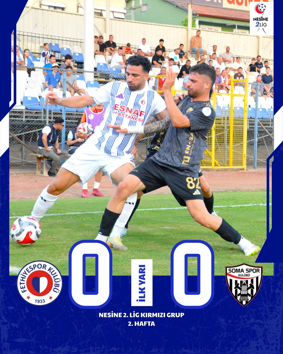 Fethiyespor ve Somaspor Devre Arası Beraberlikle Noktalandı