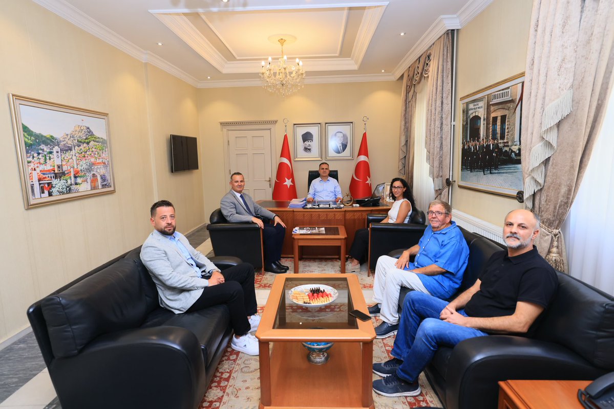 Muğla Valisi Akbıyık'a Mermerciler Derneği Ziyareti