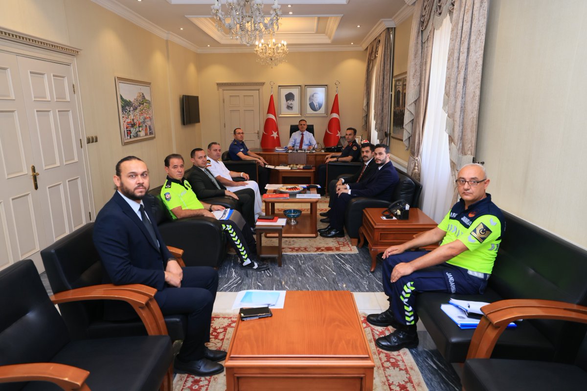 Muğla'da Asayiş ve Koordinasyon Toplantısı Düzenlendi