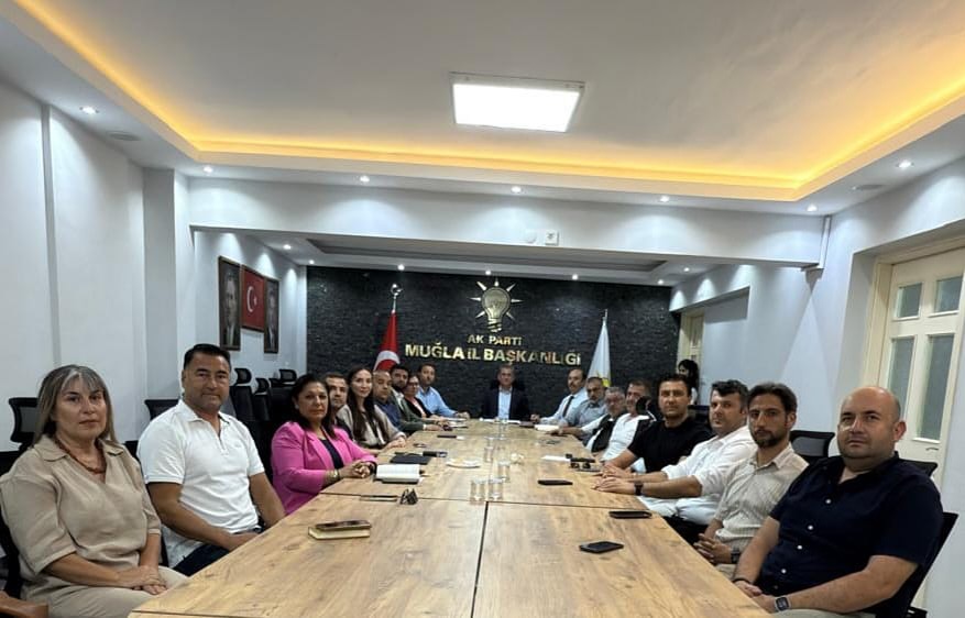 AK Parti Muğla İl Başkanlığı Haftalık Değerlendirme Toplantısı Gerçekleştirildi