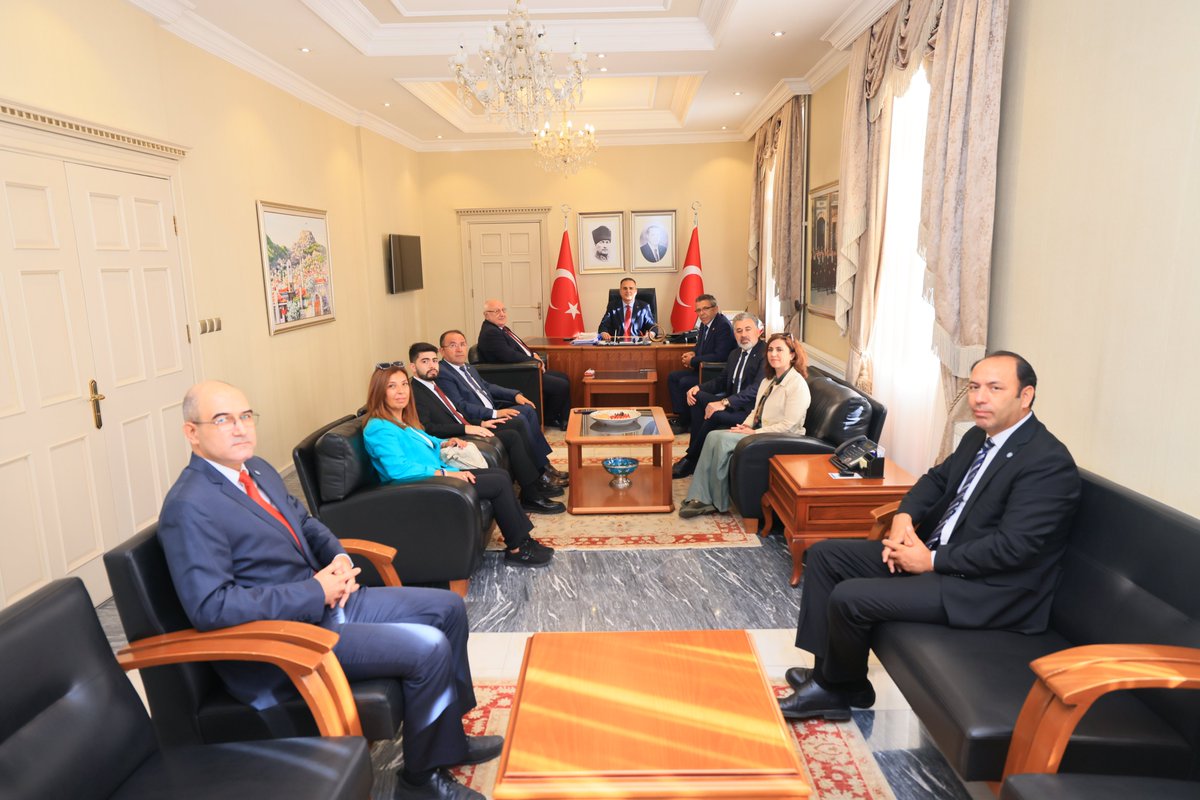İYİ Parti Heyeti Muğla Valiliği'ni Ziyaret Etti