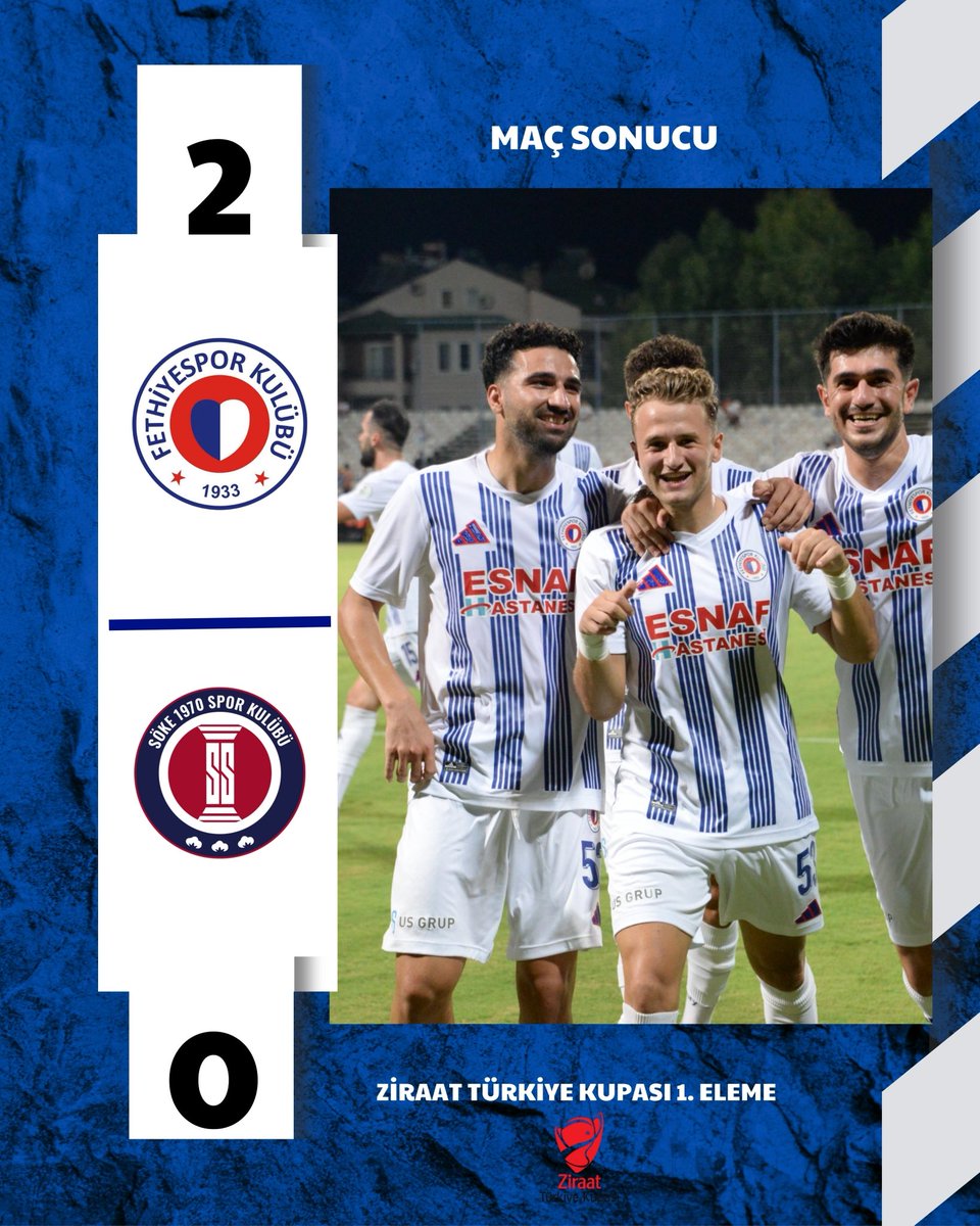 Fethiyespor Ziraat Türkiye Kupası'nda 2. Tura Yükseldi