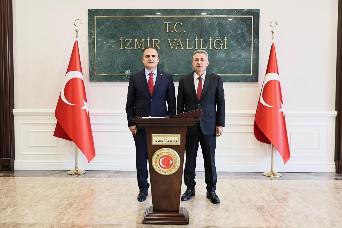 Muğla Valisi Akbıyık, İzmir Valisi Elban'ı Ziyaret Etti
