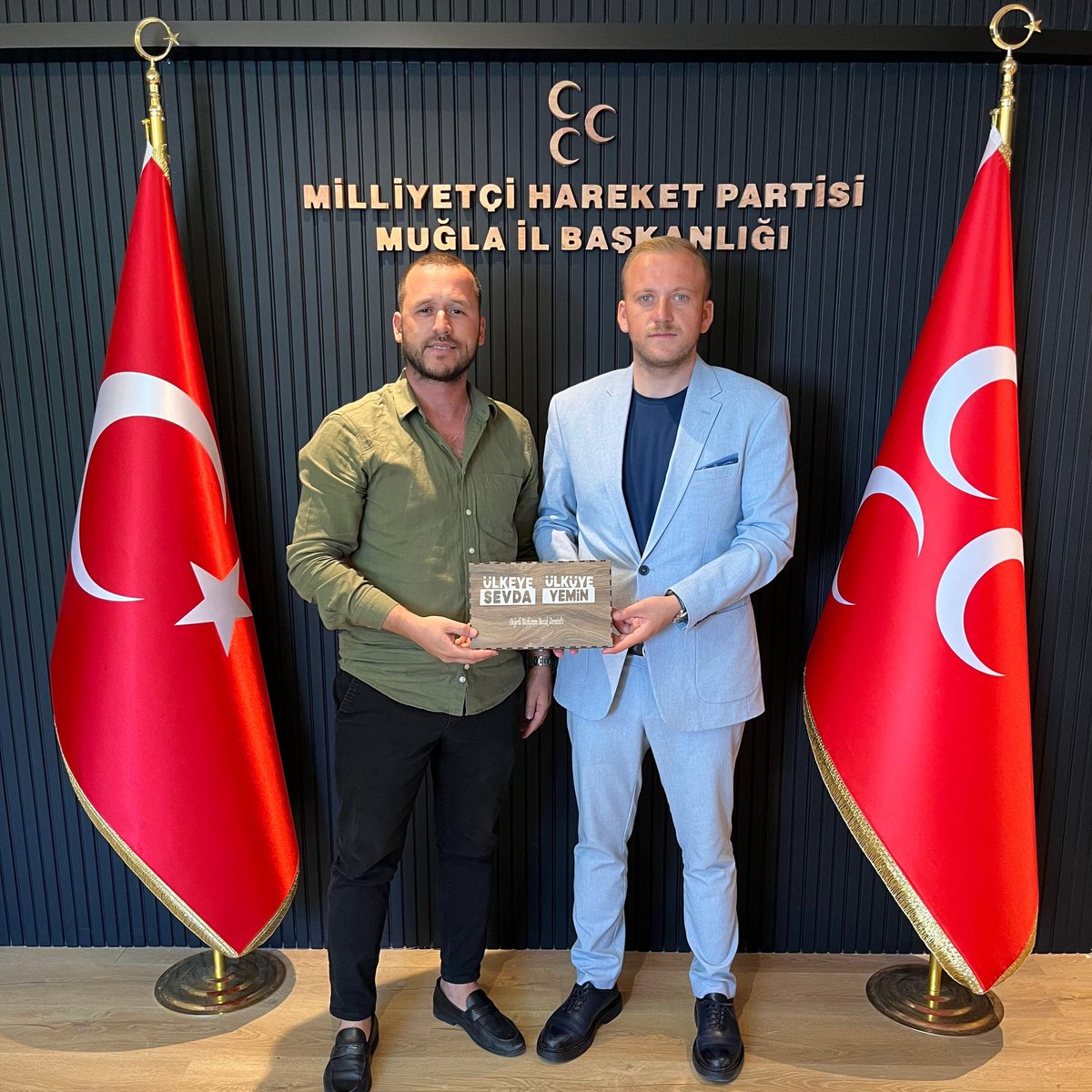 MHP Muğla İl Başkanı Demirel, Karabacak'ın Ziyaretini Misafir Etti