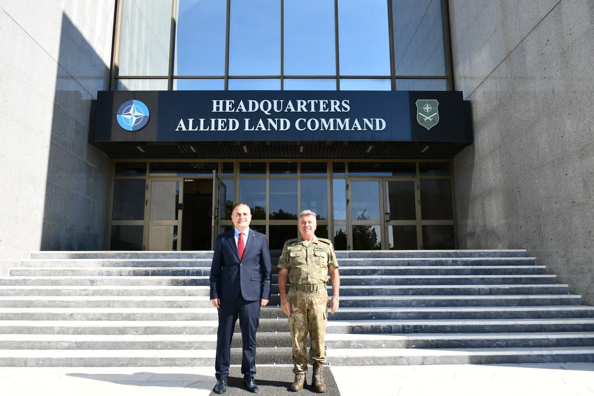 Muğla Valisi Akbıyık, NATO Müttefik Kara Komutanlığı Kurmay Başkanı Alper'i Ziyaret Etti
