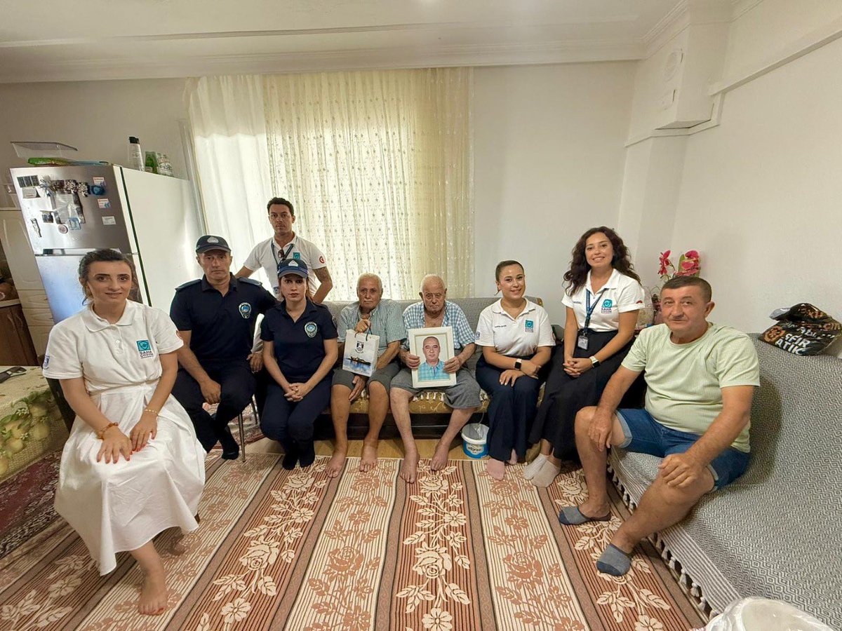Bodrum Belediyesi Zabıta Haftası'nda Gazileri Ziyaret Etti