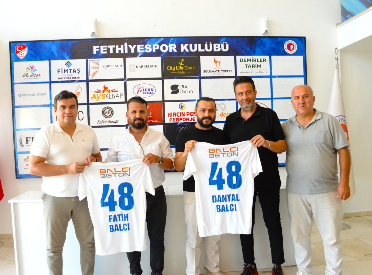 Fethiye Spor'un Forma Sponsoru Balcı Beton Oldu