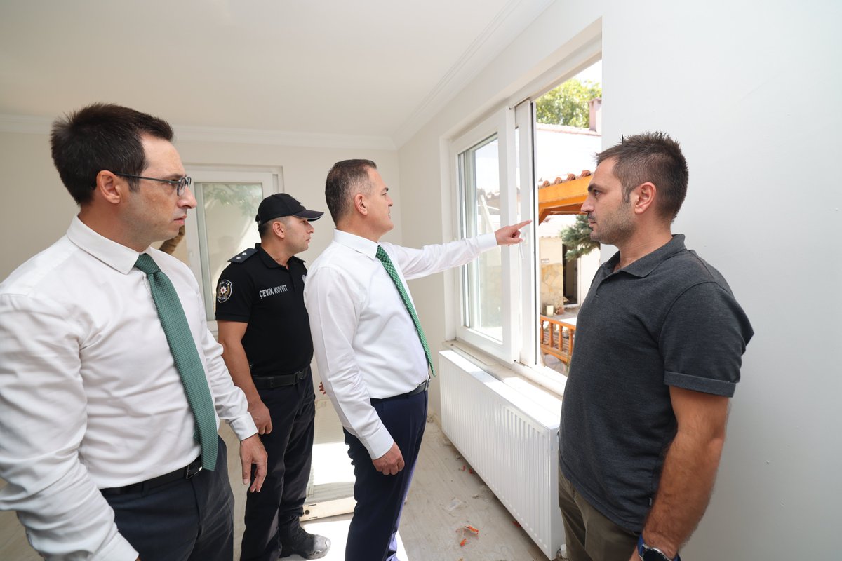 Muğla Valisi Akbıyık, Ula Polisevi Tadilatını İnceledi