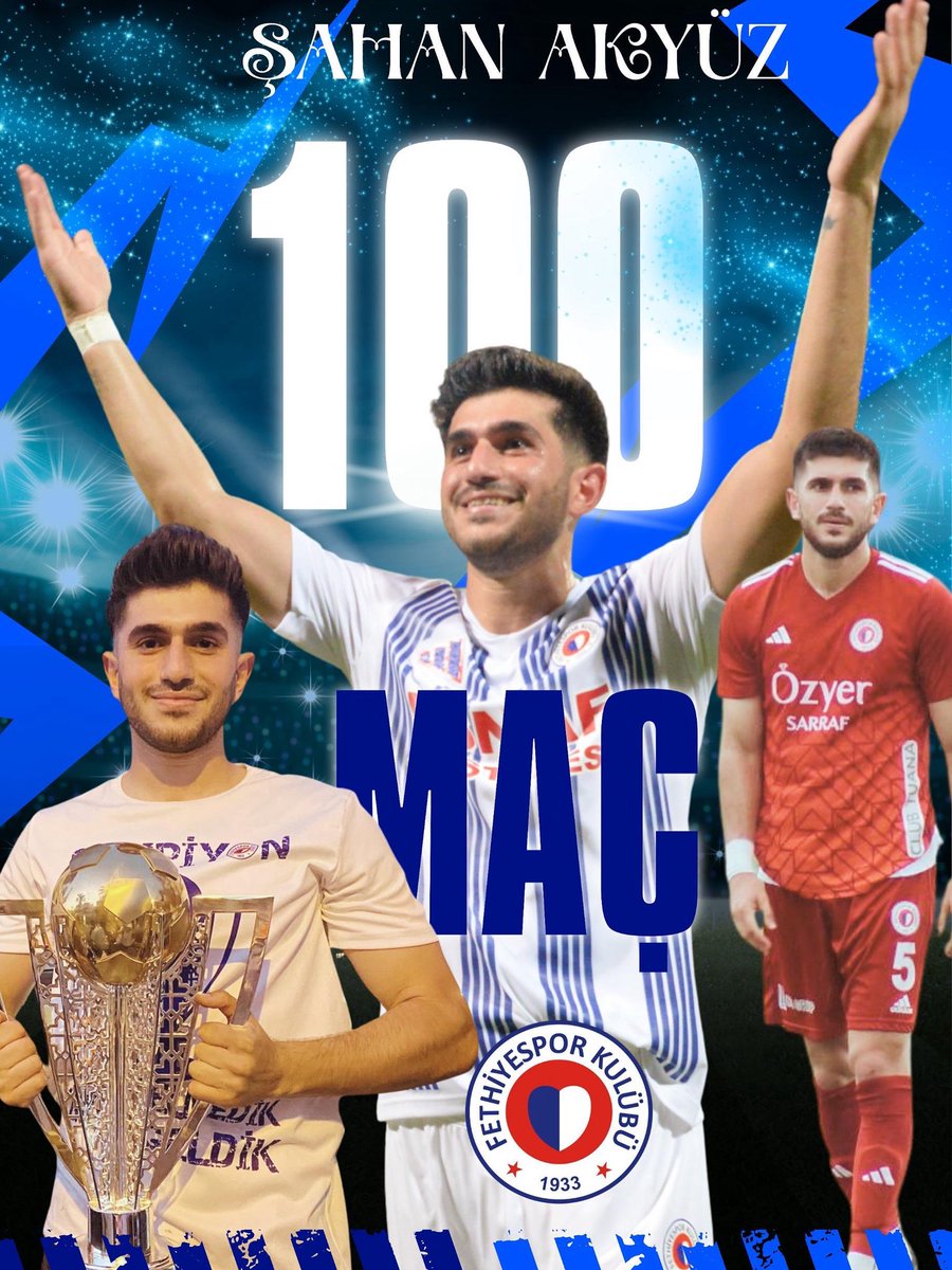 Fethiye Spor'da Şahan Akyüz 100. Maçını Tamamladı