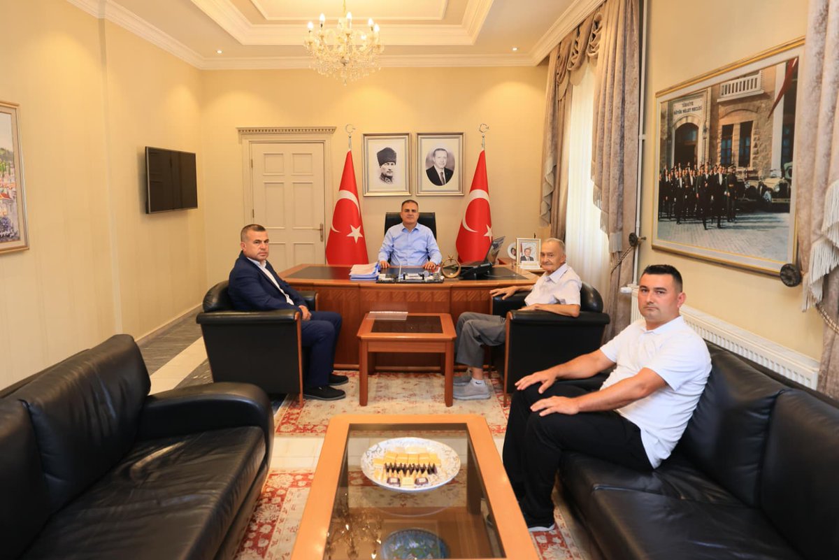 Muğla Valisi Akbıyık'a Ziyaretçi Akını