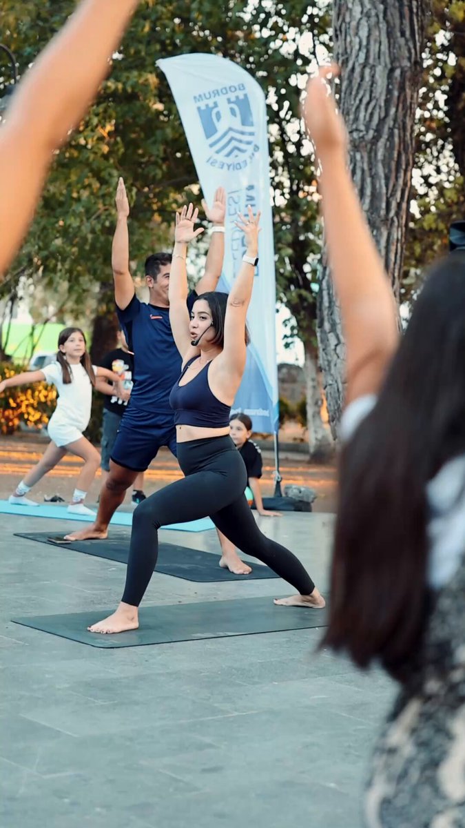 Bodrum'da Üçüncü Açık Hava Yoga Günü Coşkuyla Gerçekleşti
