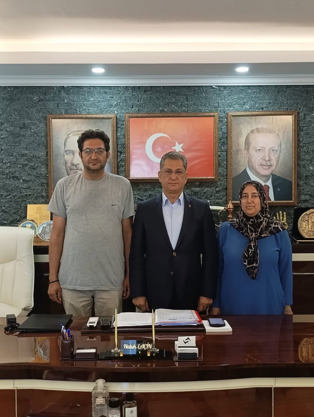 AK Parti Muğla İl Başkanlığı Niyazi Güneş'i Ağırladı