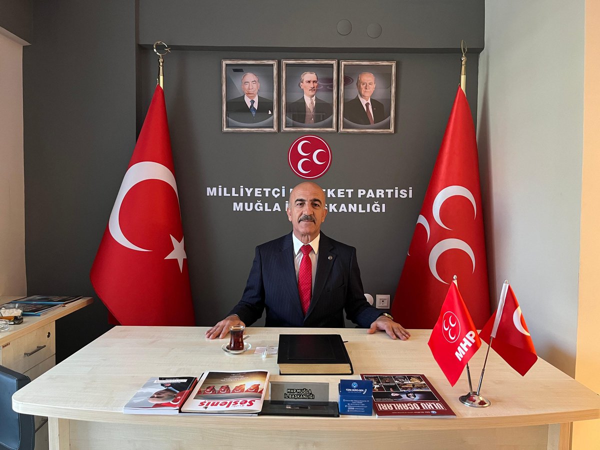 MHP Muğla İl Başkanlığı'nda Nöbetçi İl İdari Amiri Görevde