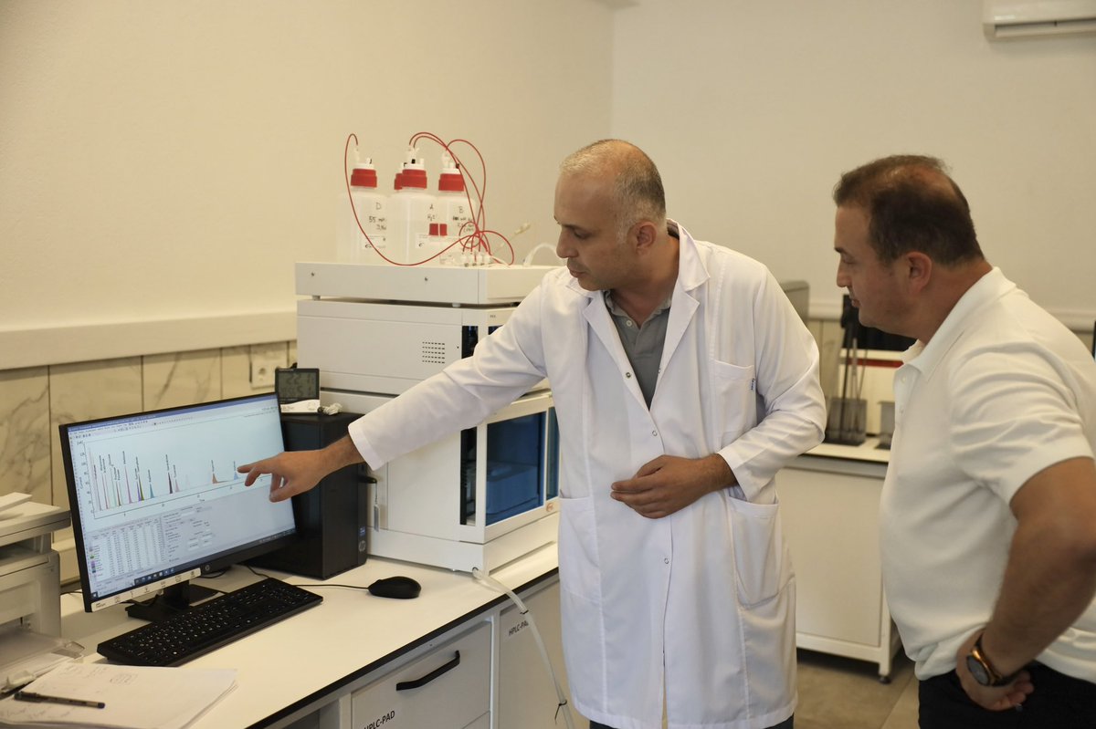 Muğla Tarım ve Orman Müdürü Çalçalar Bal Analiz Laboratuvarını Ziyaret Etti