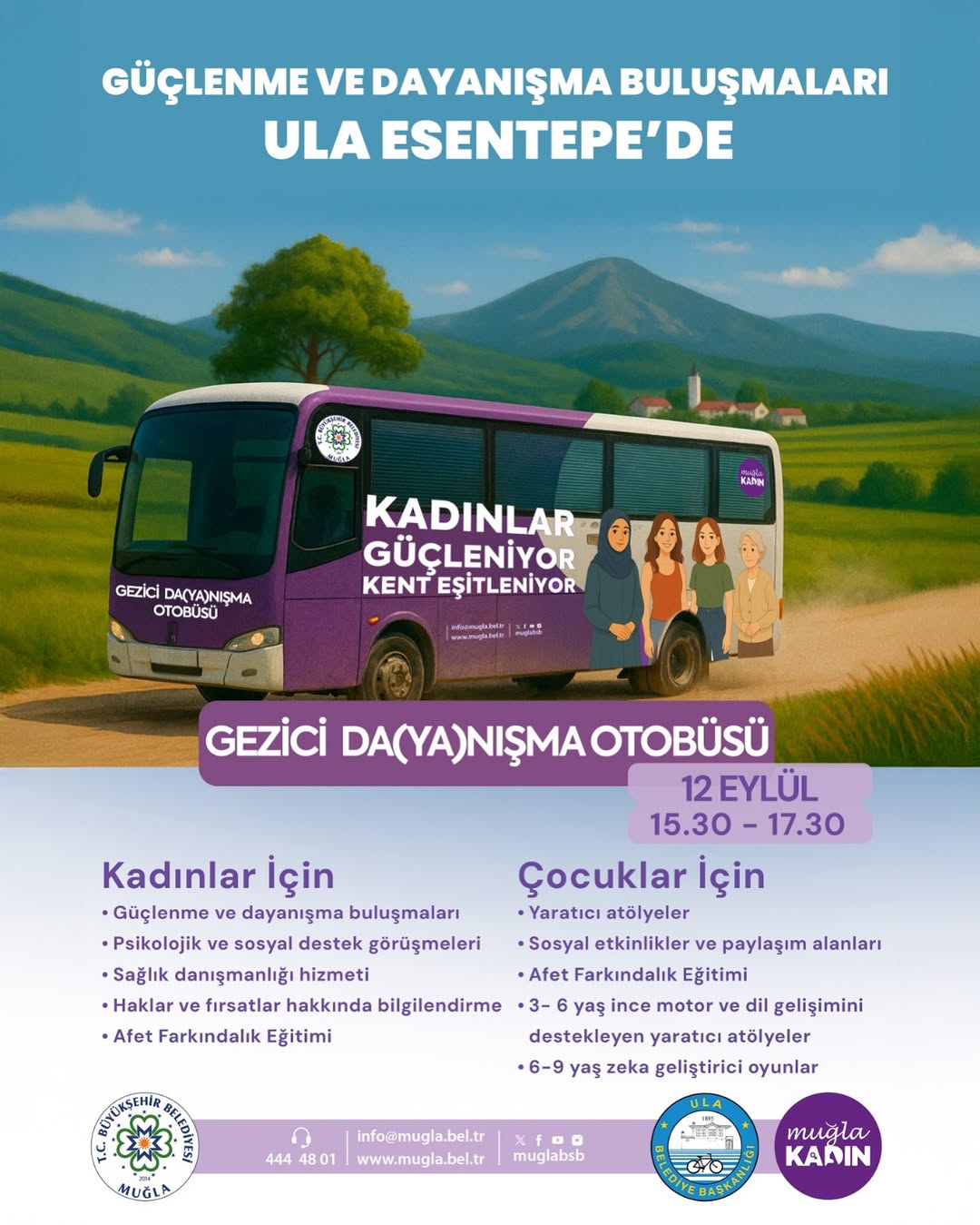 Muğla'da Kadınlar ve Çocuklar İçin Güçlenme ve Dayanışma Buluşması Düzenlendi