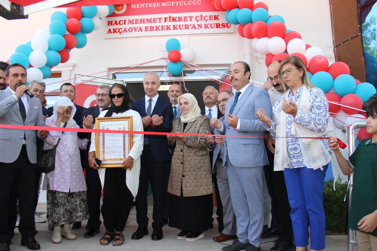 Muğla'da Yeni Kur'an Kursu Dualarla Hizmete Açıldı