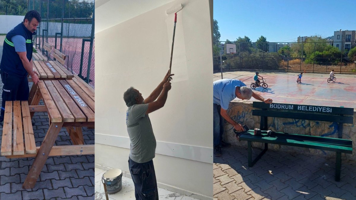 Bodrum Belediyesi Okulları Sezon Hazırlığı Tamamladı