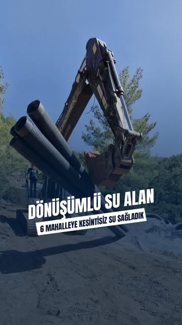 Muğla'da 6 Mahalleye Kesintisiz Su Sevinci