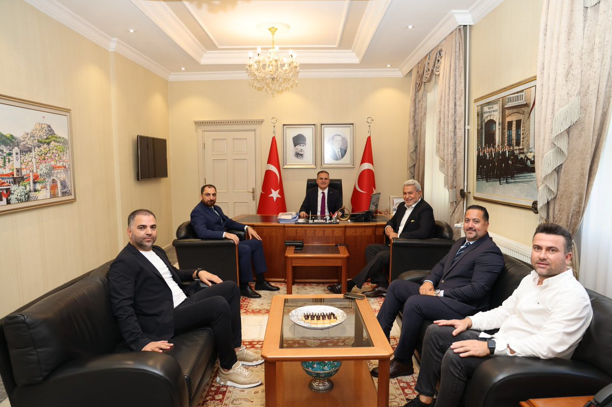 Muğla Valisi Akbıyık'a İş Dünyasından Ziyaret