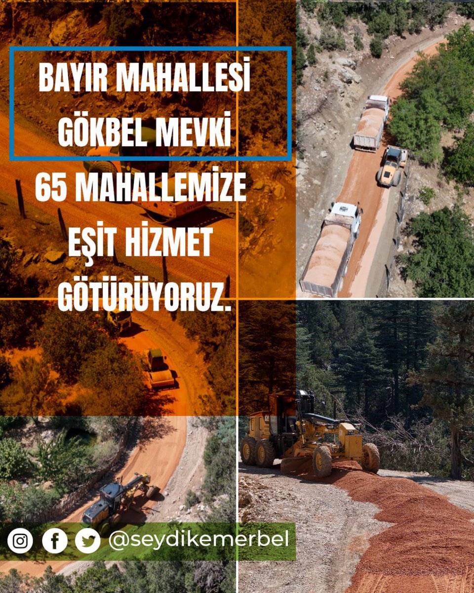 Seydikemer Belediyesi Bayır Mahallesi'nde Hizmetleri Sürdürüyor