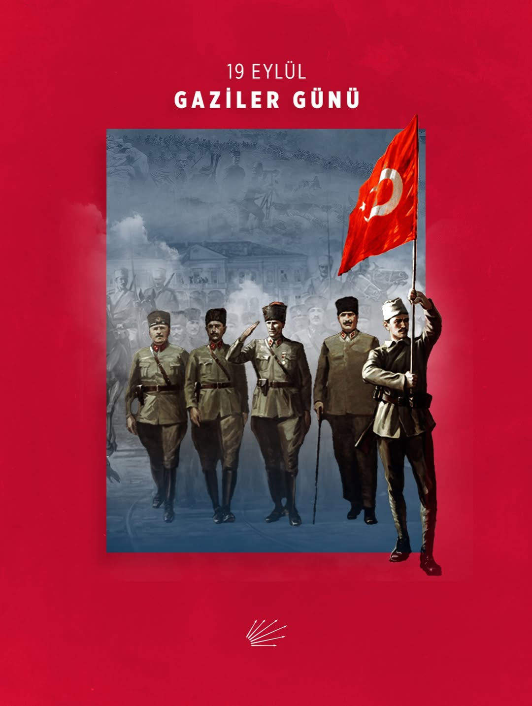CHP'den Gaziler Günü Mesajı: Atatürk ve Tüm Gaziler Anıldı