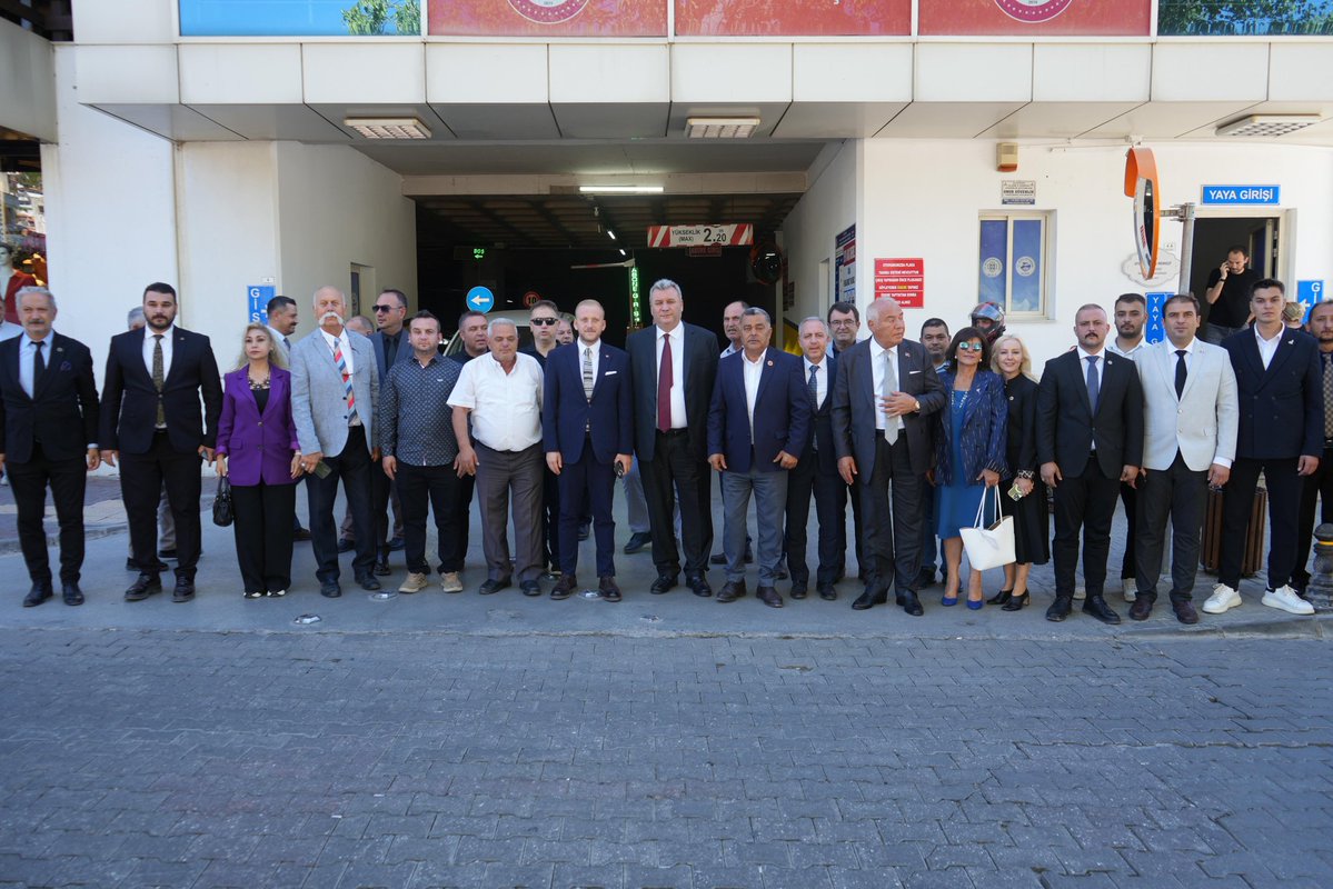 MHP Muğla İl Başkanlığı, Muğla İli Muhtarlar Federasyonu'nu Ziyaret Etti