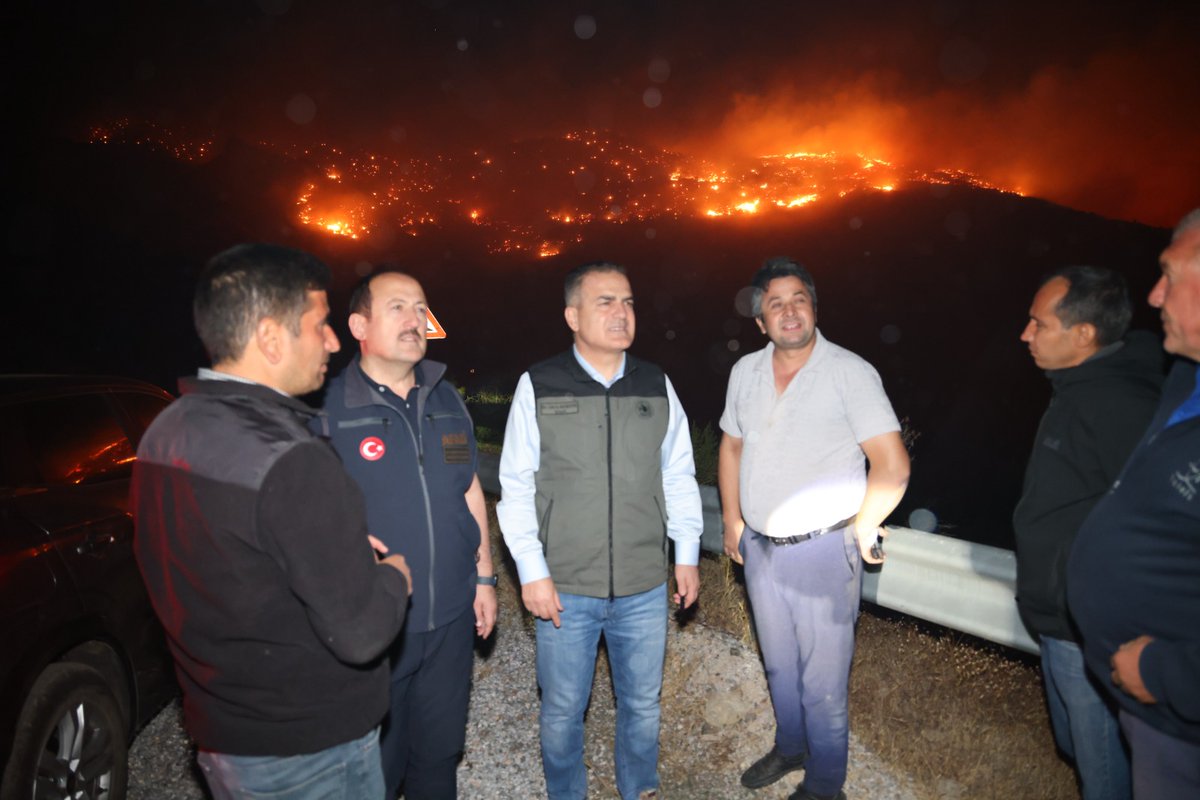 Muğla Valisi Akbıyık, Afetzedelerle Saha İncelemesi Yaptı