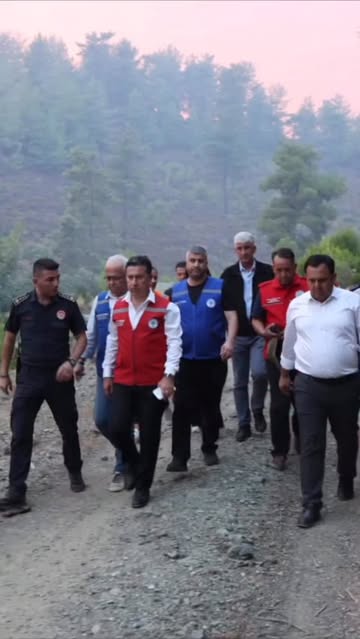 Muğla'da Orman Yangınlarına Karşı Büyükşehir Belediyesi Seferber Oldu
