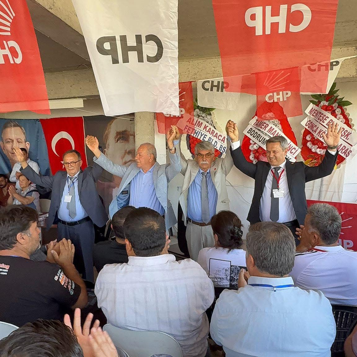 CHP Muğla Seydikemer İlçe Kongresi Coşkuyla Tamamlandı