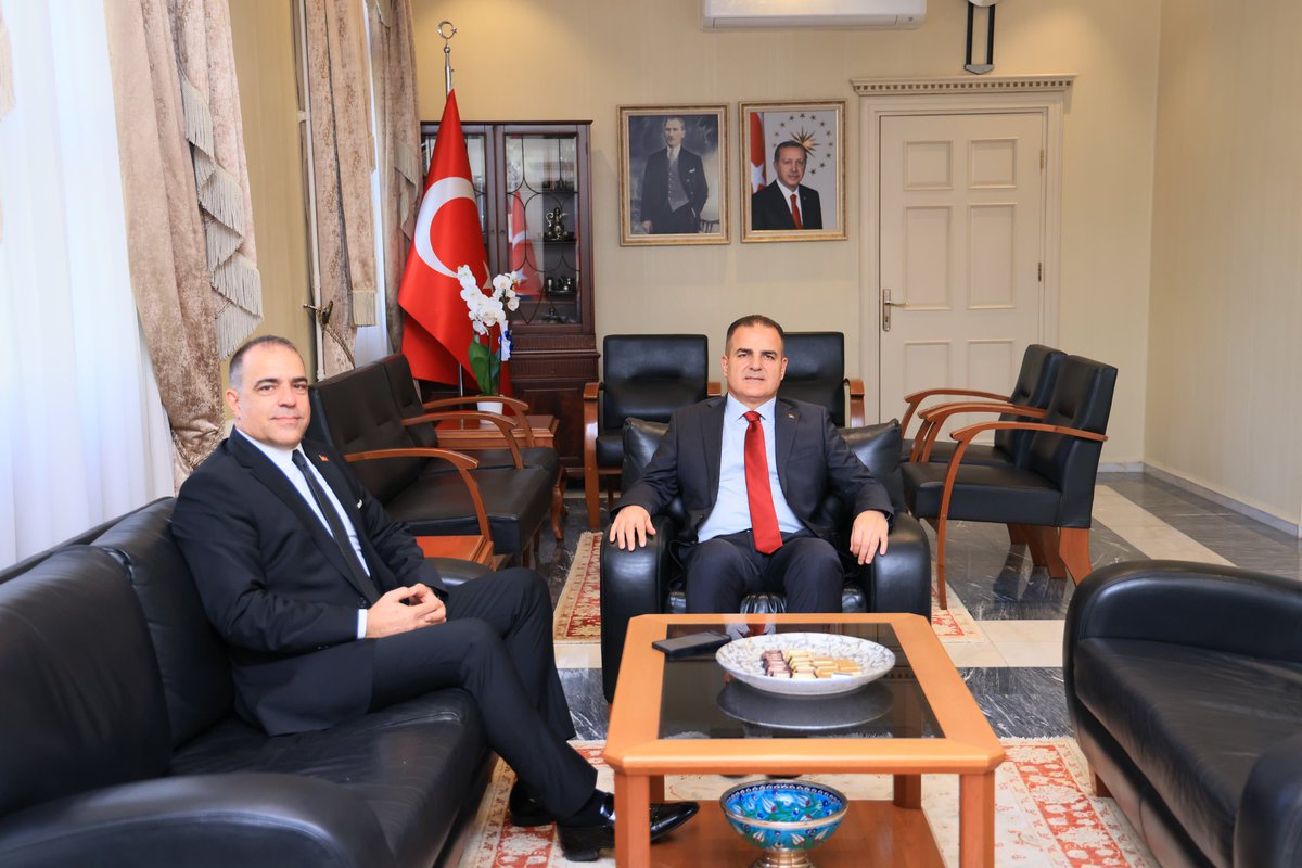 İş İnsanı Denizhan Yılmazer, Muğla Valisi Dr. İdris Akbıyık'ı Ziyaret Etti