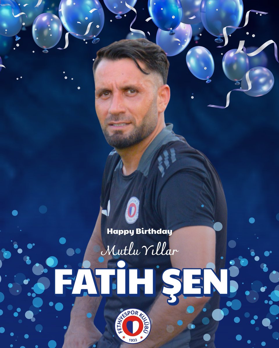 Fethiye Spor'da Yardımcı Antrenör Fatih Şen Doğum Günü Kutlaması