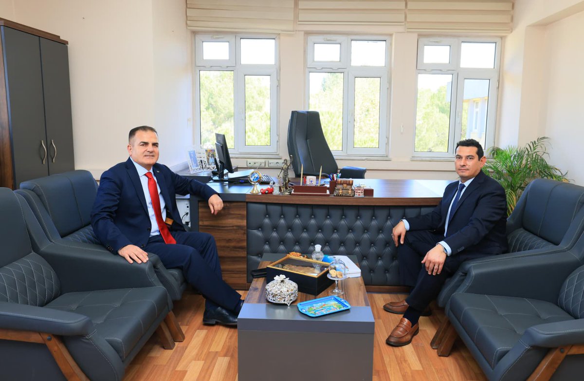 Muğla Valisi Akbıyık, İdare Mahkemesi Başkanı Kara'yı Ziyaret Etti