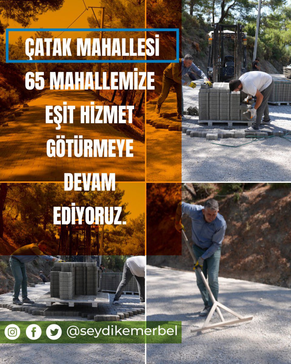 Seydikemer Belediyesi’nden 65 Mahalleye Eşit Hizmet