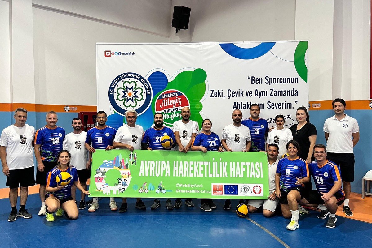 Menteşe Belediyesi Avrupa Hareketlilik Haftası’nda Spor Etkinlikleri Düzenledi
