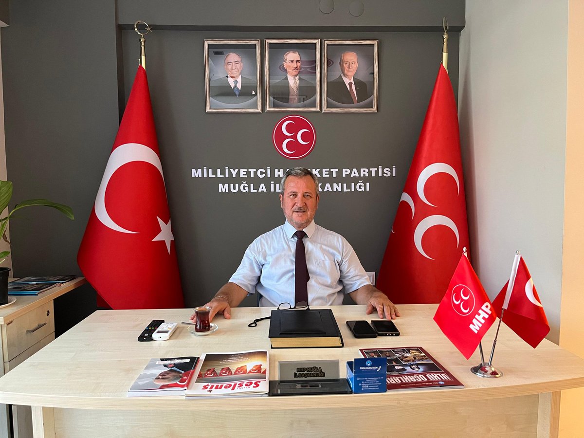 MHP Muğla İl Başkanlığı'nda Nöbet Duruşu