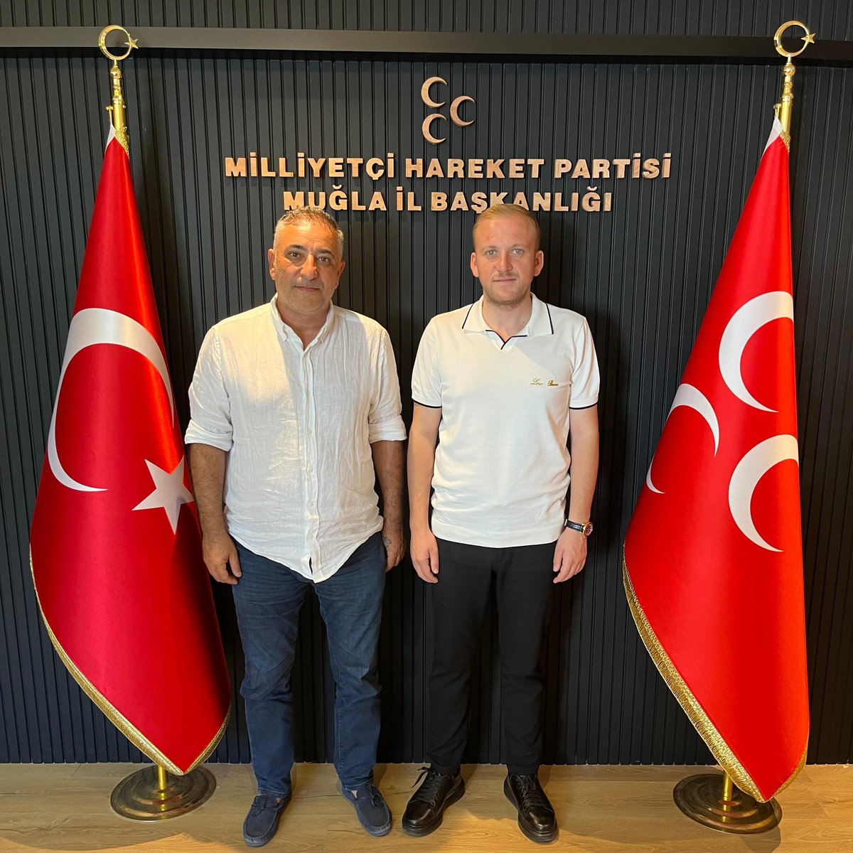 MHP Muğla İl Başkanlığı'nı Ziyaret Eden Bodrum Sıcak Haber Sahibi Selim Turan'dan Destek Mesajı