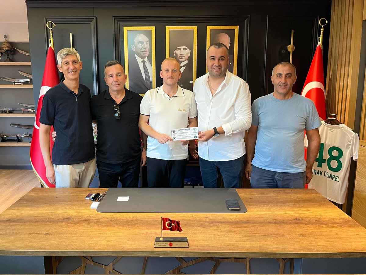 Muğlaspor Taraftarları, MHP İl Başkanını Ziyaret Etti