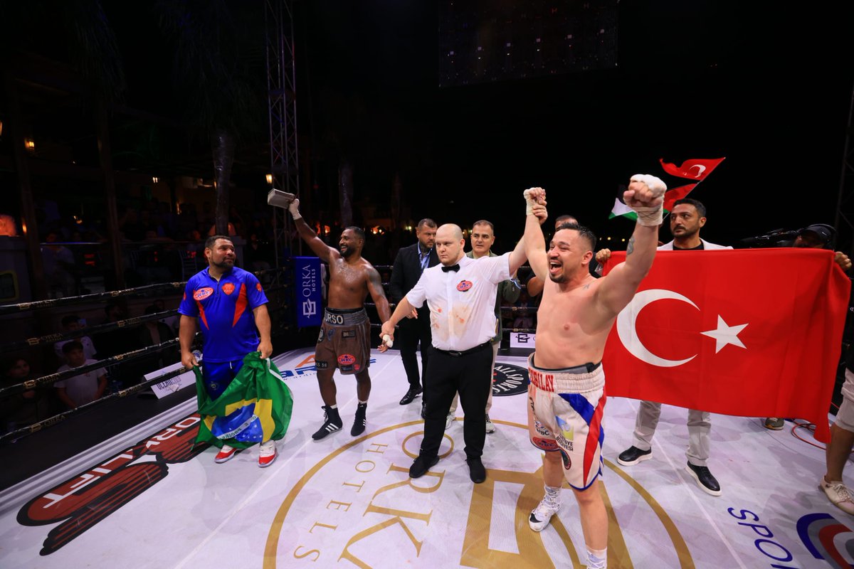 Fethiye'de Dünya Şampiyonluk Gecesi: WBF ve WBF Kemeri Türk Sporculara Gitti