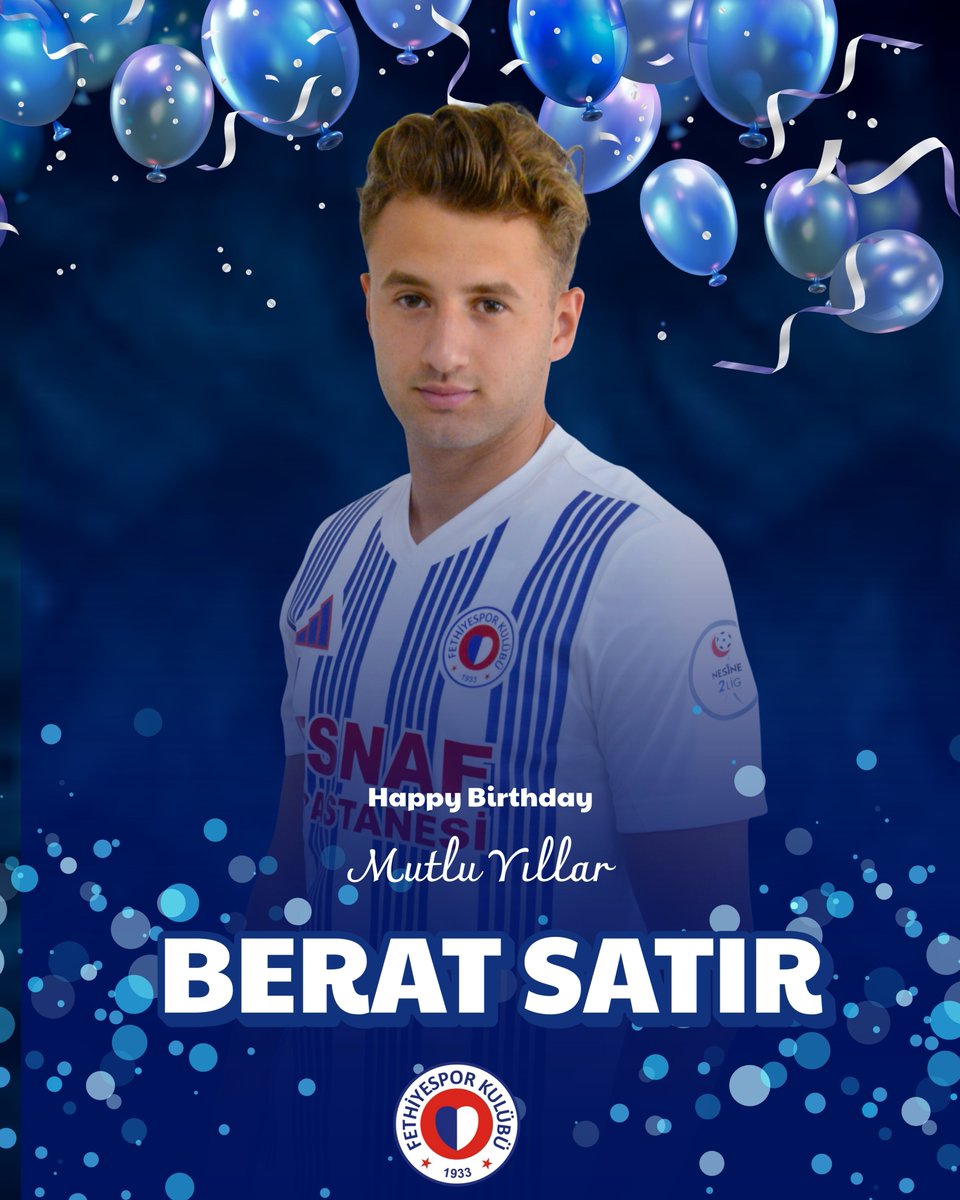 Fethiyespor'un Futbolcusu Berat Satır'ın Doğum Günü Kutlandı