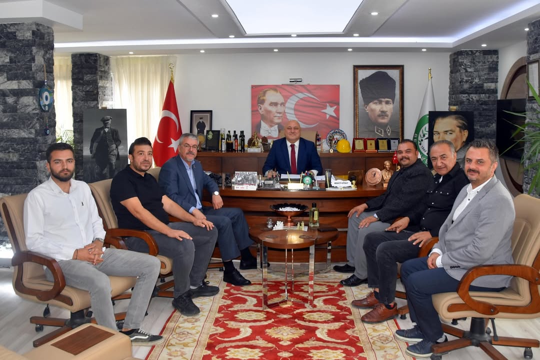 Zafer Partisi Muğla İl Yönetimi Yatağan Belediye Başkanı'nı Ziyaret Etti
