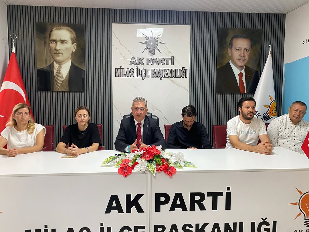 AK Parti Muğla İl Başkanı Haluk Laçin'den Milas Teşkilatına Ziyaret