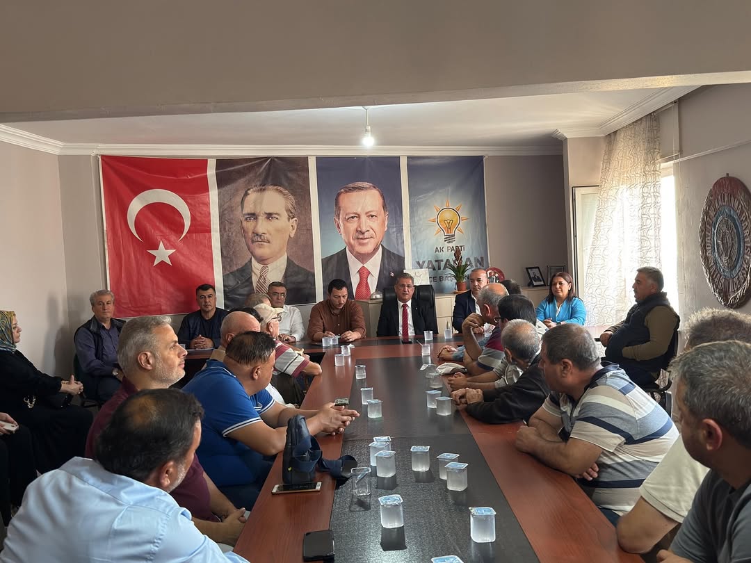 AK Parti Muğla İl Başkanı Haluk Laçin'den Yatağan Teşkilatına Ziyaret