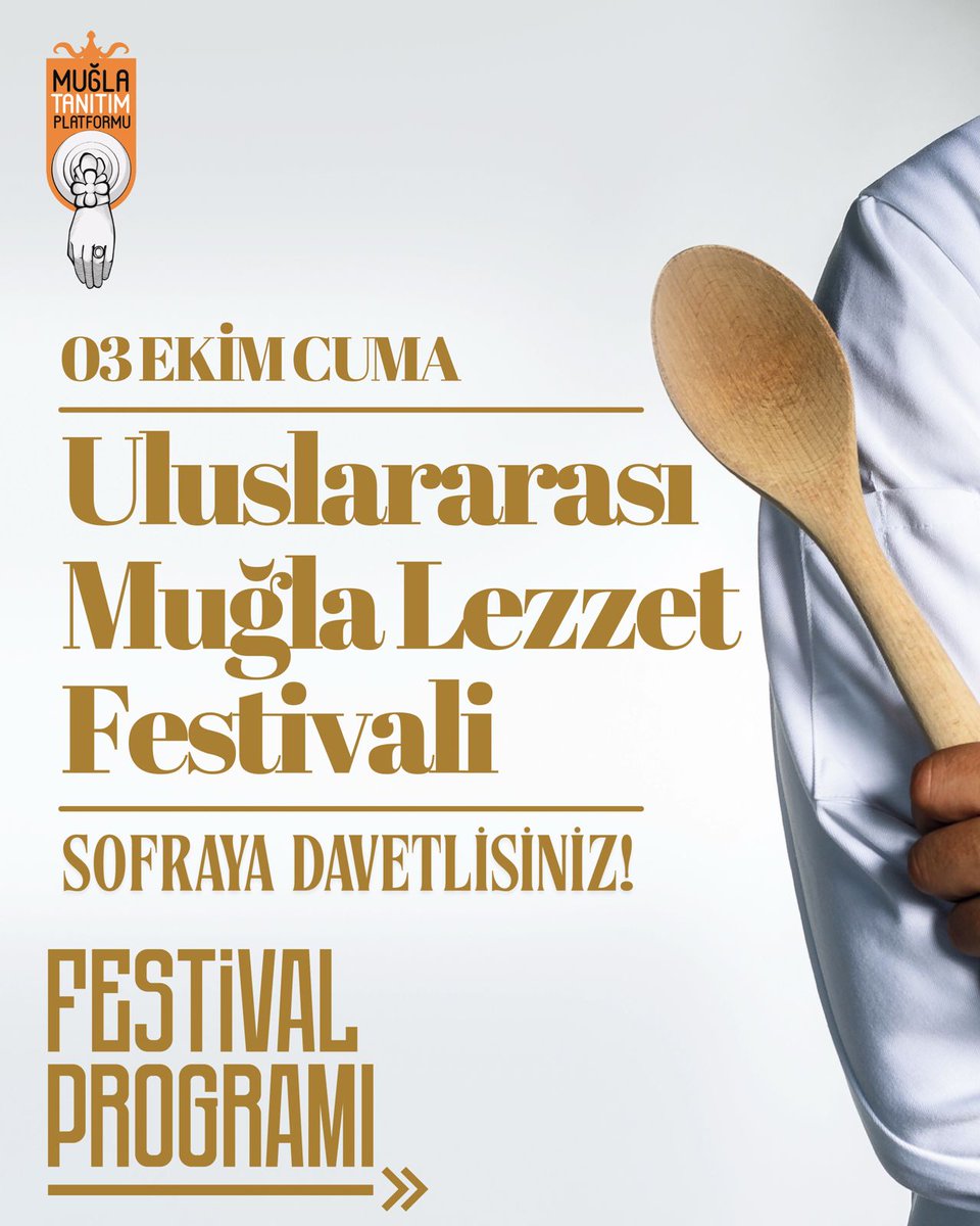 Uluslararası Muğla Lezzet Festivali 3 Ekim'de Başlıyor