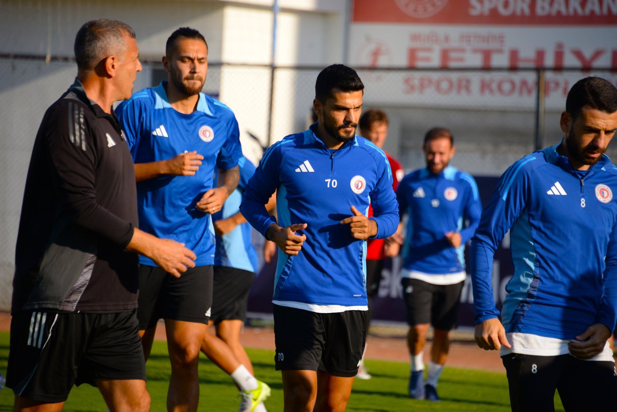 Fethiye Spor, 2 Ekim'deki Antrenmanını Tamamladı