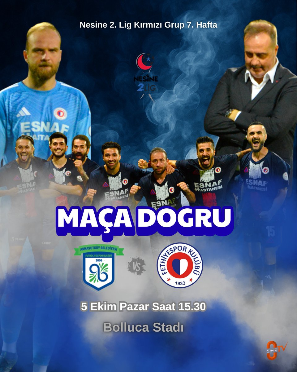Fethiyespor, Bolluca Stadı'nda Arnavutköy Belediyespor ile Karşılaşıyor