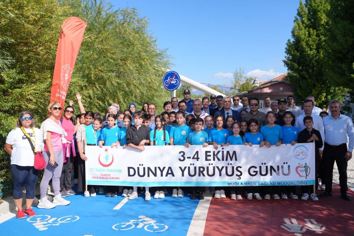 Seydikemer'de Dünya Yürüyüş Günü Coşkusu: Sağlık İçin Adım Atıldı