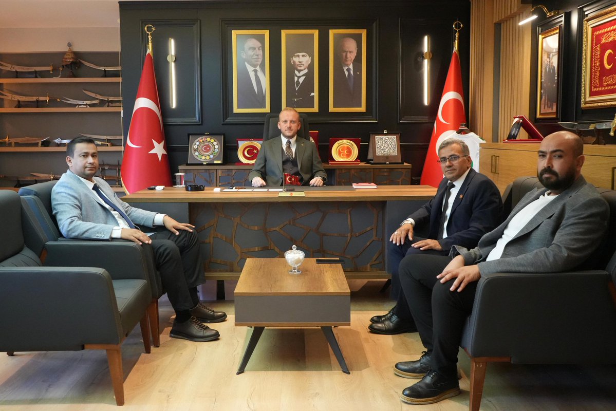 MHP Muğla'da Teşkilat Ziyareti: Ula İlçe Yönetimi İl Başkanı Burak Demirel'i Ziyaret Etti
