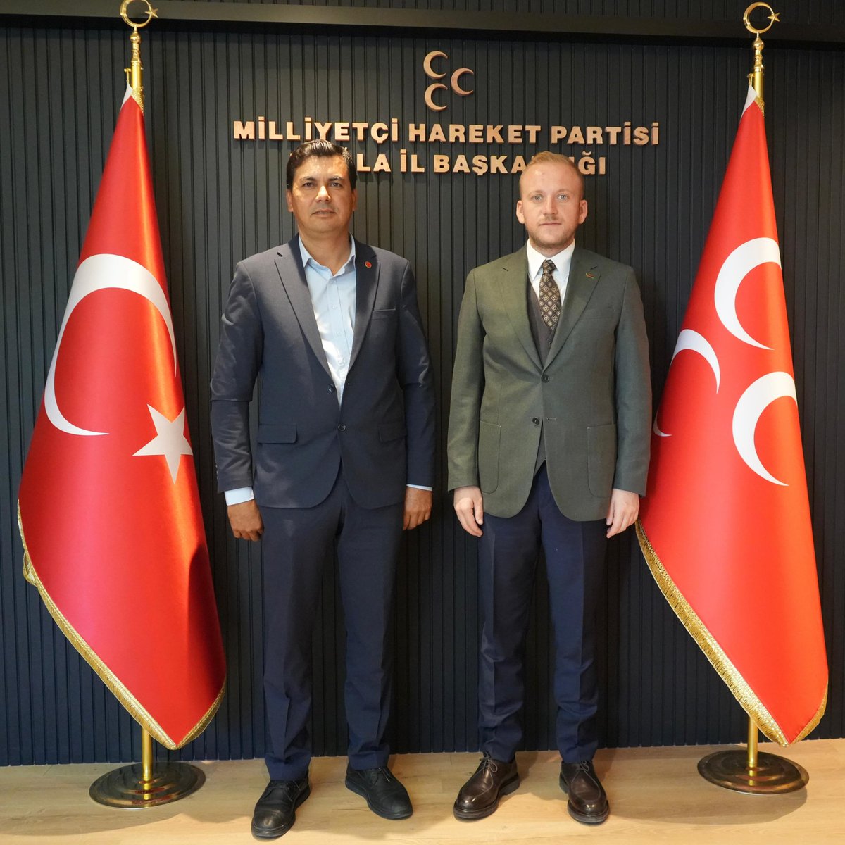MHP Muğla İl Başkanı Burak Demirel, Ula Yeşilçam Mahalle Muhtarı'nın Ziyaretini Ağırladı